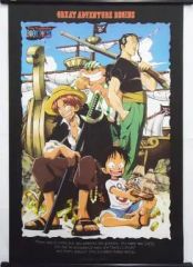 ONEPIECE タペストリー 当時物 初期 レア 希少 レトロ サンジ ルフィ
