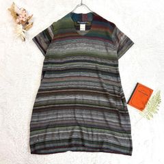 M.&KYOKO エムアンドキョウコ 佐藤繊維 ロングワンピース ニット