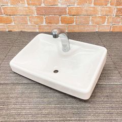 エ*3様 【住宅展示場取り外し品】LIXIL 洗面器 LF-E340SY-A 水 - メルカリ
