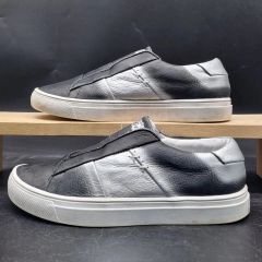 名作アーカイブ】Alexander McQueen ペイント加工 スリッポン - メルカリ
