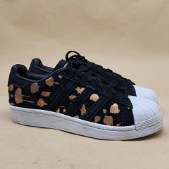 adidas ヒョウ柄 スニーカー 25.5cm - メルカリ