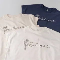 【LUPILIEN】手書き花＋ロゴ Tシャツ  ルピリアンのサムネイル