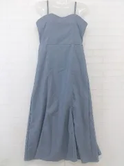 ◇ fifth フィフス キャミソール ロング ワンピース サイズM ネイビー系 レディース P  【中古】 【1209300017360】のサムネイル