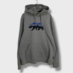 美品】パタゴニア フィッツロイトラウト ジップパーカー グレー メンズ 