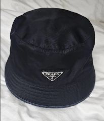 Nissy着用】 PRADA バケットハット ブラック XL ウール - メルカリ