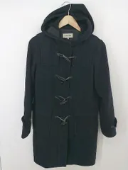 ◇ GLOBAL WORK グローバルワーク ジップアップ 長袖 ダッフル コート サイズS ネイビー レディース P  【中古】 【1210250000043】