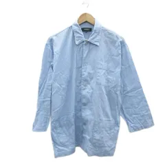 バーバリー ロンドン BURBERRY LONDON カジュアルシャツシャツ 七分袖 無地 M 水色 ライトブルー /HO21 ■ECD001