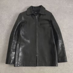 A.P.C. アーペーセー レザー ジャケット XS 傷有 XS - メルカリ