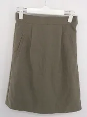 ◇ URBAN RESEARCH Sonny Label バックウエストゴム 膝丈 台形 スカート サイズ F ブラウン レディース P  【中古】 【1210260005533】