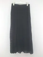 ◇ Re:EDIT リエディ ウエストゴム レース ロング タイト ナロー スカート サイズL ブラック レディース P  【中古】 【1210310001669】のサムネイル