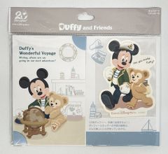 東京ディズニーシー ダッフィー ポストカード＆ステッカー - メルカリ