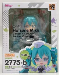 グッドスマイルカンパニー グッスマくじ 初音ミク 2025 Autumn ラスト賞(セブン限定) ねんどろいど 初音ミク めがね×カフェVer. Another