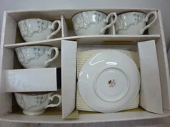 ナルミ　ティカップ＆ソーサー　未使用・長期保管　　希少　廃番品のサムネイル