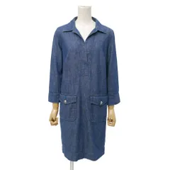 LAUREN RALPH LAUREN ローレン ラルフ ローレン ワンピース サイズ- デニム スキッパーシャツワンピース ブランド古着【中古】20260516/RA9378のサムネイル