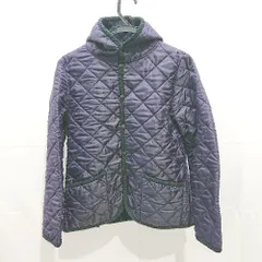 ◇ THE SMOCK SHOP ザスモックショップ フード付　裏起毛　キルティング 長袖 ジャンパー サイズS パープル レディース E  【1211150039386】のサムネイル