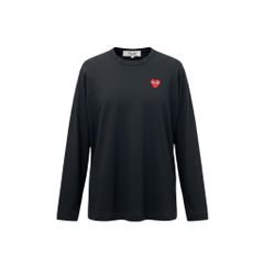 PLAY COMME des GARCONS 長袖 Tシャツ 黒 L - メルカリ