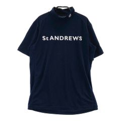 GREYSON グレイソン 半袖ポロシャツ 総柄 ネイビー系 サイズ：S GREYSON グレイソン 半袖ポロシャツ 総柄 ネイビー系