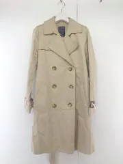◇ ◎ N. Natural Beauty Basic ベルト付 長袖 トレンチ コート サイズM ベージュ レディース P  【中古】 【1211160007832】のサムネイル