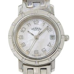 HERMES CL4.230 エルメスクリッパー ベゼルDia シェルDial - メルカリ