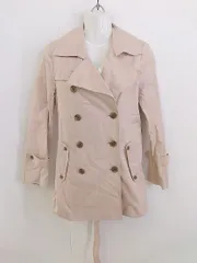 ◇ ◎ le.coeur blanc ルクールブラン ベルト付 長袖 トレンチ コート サイズ38 ピンク レディース P  【中古】 【1211220010468】のサムネイル