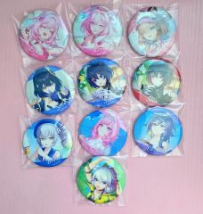 ブルーアーカイブ ブルアカ 小鳥遊ホシノ グリッター 缶バッジ カフェ