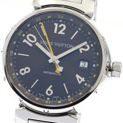伊勢丹購入 LOUIS VUITTON タンブール クロノ 自動巻 箱保あり本物 
