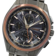 極上品 CITIZEN ATTESAアテッサ AT8047-58E 千鳥格子 - メルカリ