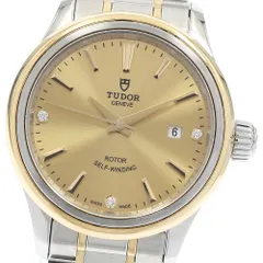 チュードル TUDOR 12103 スタイル デイト 3Pダイヤ 自動巻き レディース _931008のサムネイル