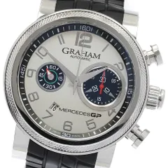 グラハム GRAHAM 2MEAS.S01A シルバーストーン メルセデスGP トラックマスター デイト クロノグラフ 自動巻き メンズ _931674のサムネイル