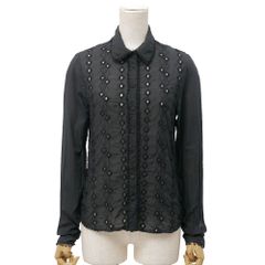 T05/019CHRISTIANLACROIXクリスチャンラクロワシルクブラウス - メルカリ