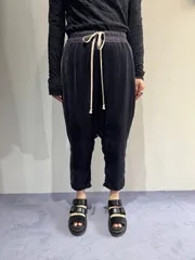 Rick Owens ベルベット パンツ パープル リックオウエンスのサムネイル