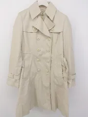 ◇ ◎ ef-de エフデ 長袖 トレンチコート サイズ7 ベージュ系 レディース P  【中古】 【1212060001258】のサムネイル