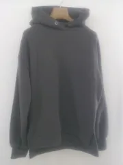 ◇ natural couture ナチュラルクチュール 裏起毛 長袖 プルオーバー パーカー サイズF グレー レディース P  【1212130003588】のサムネイル