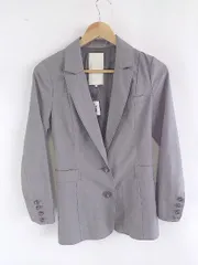 ◇ GOUT COMMUN グーコミューン シングル2B 長袖 テーラード ジャケット サイズ1 グレー レディース P  【1212160005439】のサムネイル