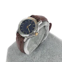 TRUSSARDI トラサルディ 腕時計/クォーツ  SS×レザー TRX-7024   シルバーカラー/ブラウン レディース / 240001203432のサムネイル