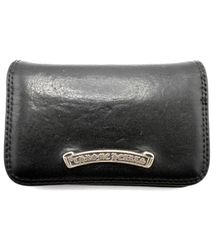 クロムハーツ CHROME HEARTS 【 CARD CASE 】 グロメット付き レザー