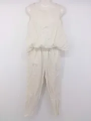 ◇ CIAOPANIC TYPY チャオパニックティピー リネン混 オールインワン サイズONE オフホワイト レディース P  【1212260003656】