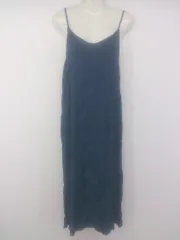 ◇ select MOCA セレクト モカ 花柄 ロング キャミソールワンピース サイズF ネイビー レディース P  【1212270006500】のサムネイル