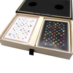 一部未開封 LOUIS VUITTON ルイヴィトン 村上隆 トランプ マルチカラー
