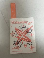 TOMORROW X TOGETHER スビン直筆サイン ペンラ付き(使用済) - メルカリ