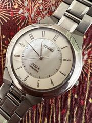 SEIKO ドルチェ 腕時計 スクエア ゴールド/シルバー タングステン 171