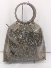 平成レトロ☆当時物☆ASH＆DIAMONDS☆バッグ☆レオパード☆ヒョウ柄 