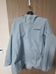 アディダス テレックス Anorak（アノラック）ウィンドブレーカー ブルー 110