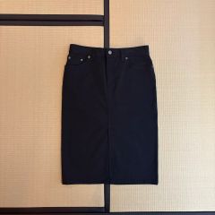 GUCCI プリーツ ミニ スカート 黒／白 38サイズ - メルカリ