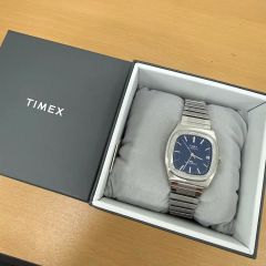 TIMEX アナログ腕時計 シルバー リイシュー - メルカリ