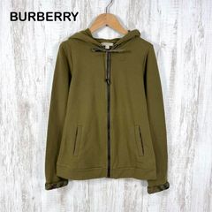 00s BURBERRY バーバリー ノバチェック 短丈 ジップアップパーカー