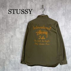 Stussy ステューシー ストライプシャツ タイダイ柄 - メルカリ