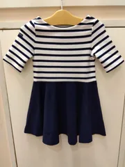 M17　ポロ　ラルフローレン　POLO RALPH LAUREN　子供服　ワンピース　ボーダー　サイズ100