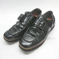◇ BEAUTY&YOUTH UNITED ARROWS シンプル フラット ローファー シューズ サイズ36 ブラック レディース E  【1301170010448】のサムネイル