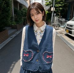 プープレ ブルーベリーデニム オールインワン サロペット - メルカリ